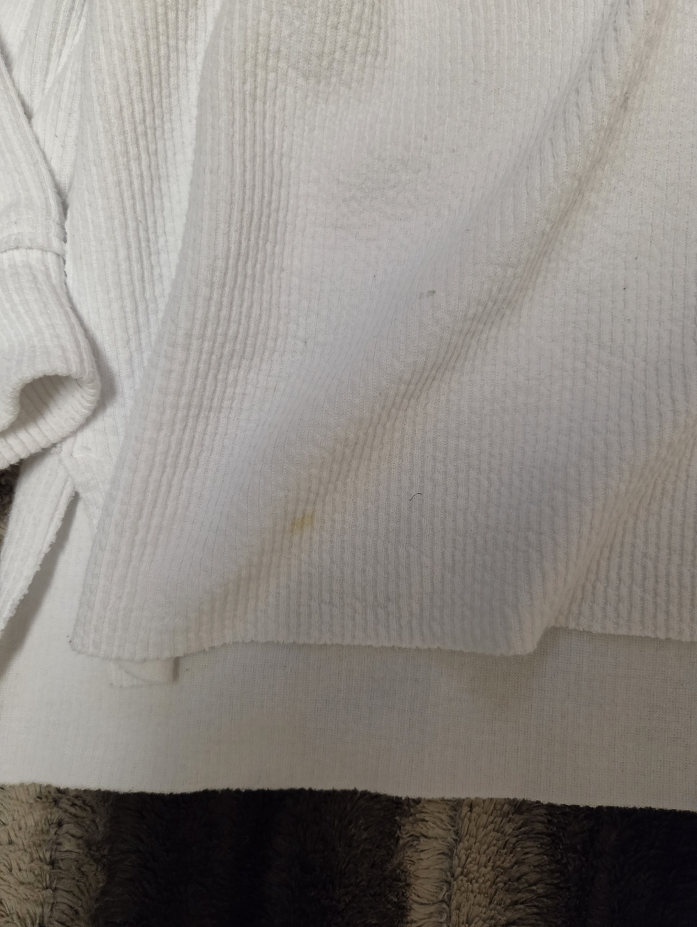 Aerie Ribbed V-Neck  Top Size Xl - Picture 3 of 8